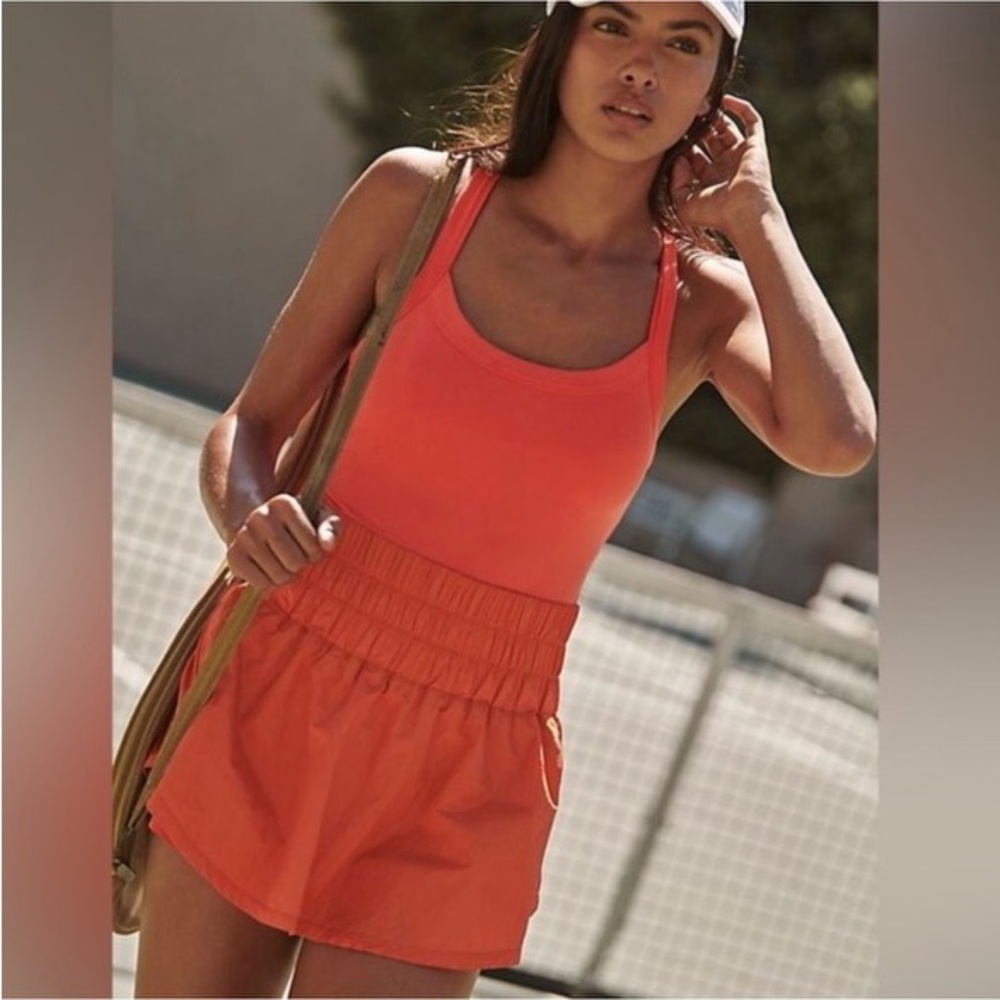 Free People Movement Way Home Skort Romper